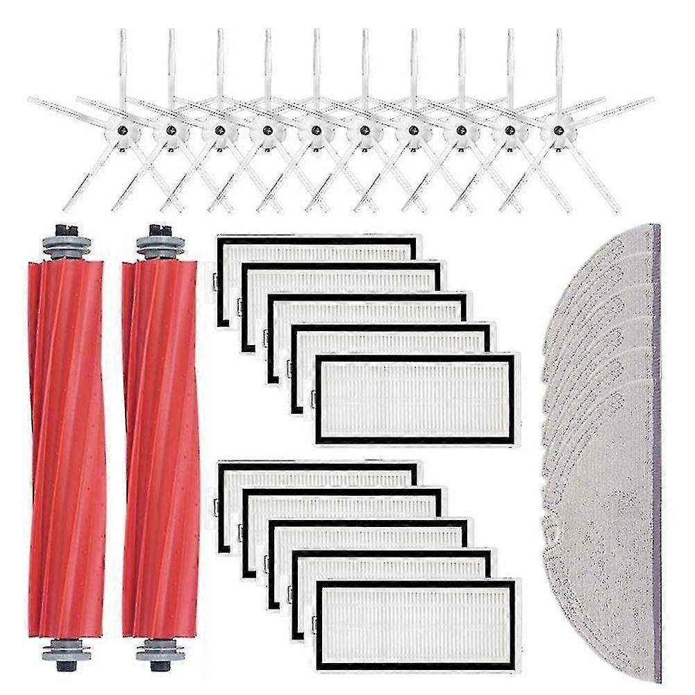 For Xiaomi Roborock Q7 Max Q7 Max+ T8 Main Side Brush Filter White