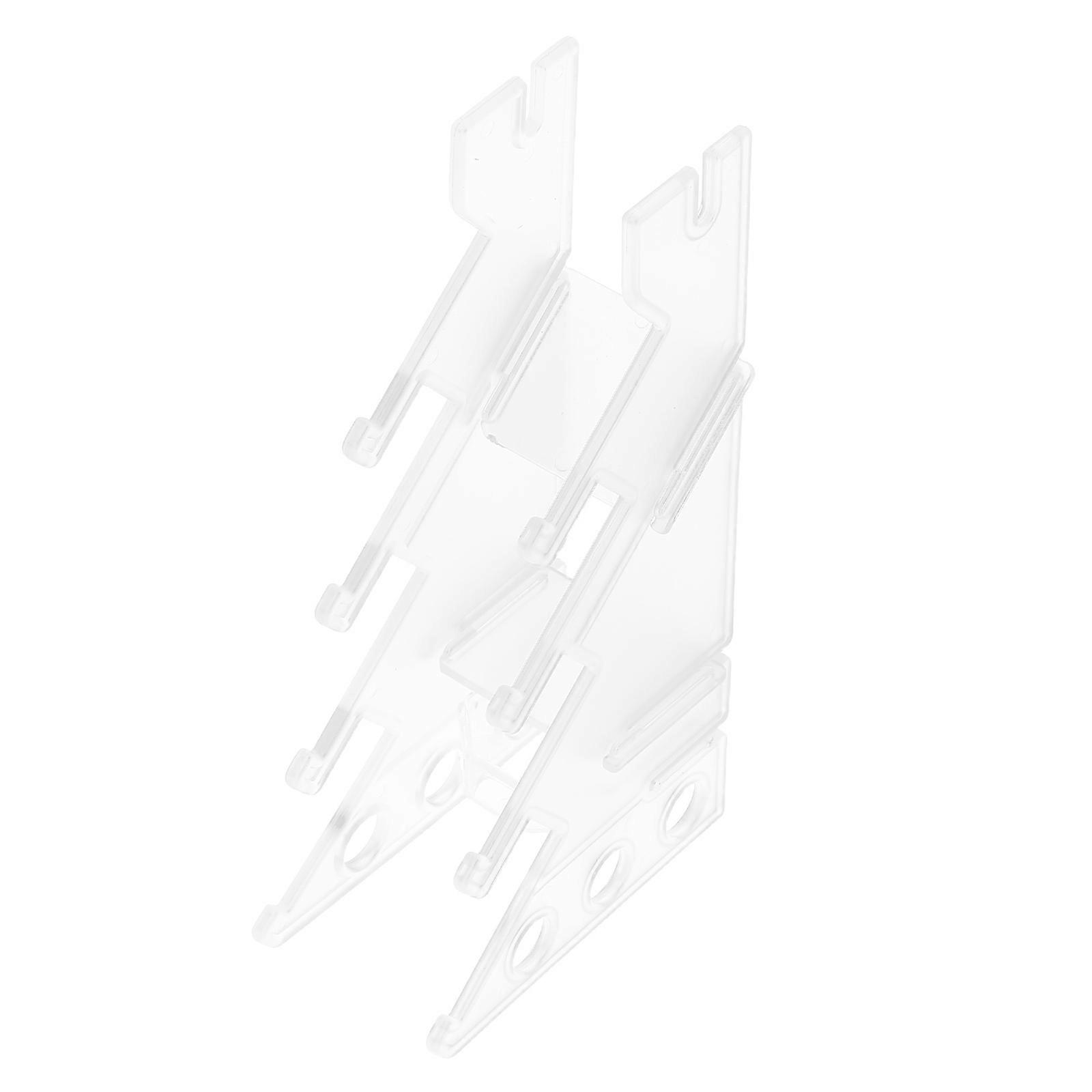 Transparent Finger Skateboard Storage Rack for Storage One Durable Plastic Display