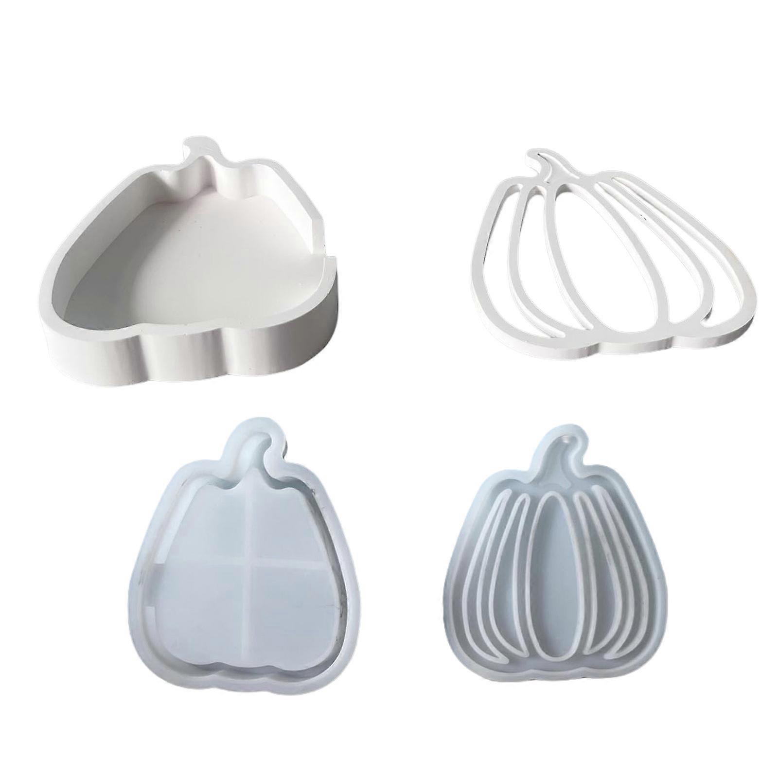 Elastomer Vegetable Baking Cast Set For Allhallows Crafts Recyclable Flexible Plan Oven Safe Up To 230℃ Perfect For Homebrewed Decorations Multicolor