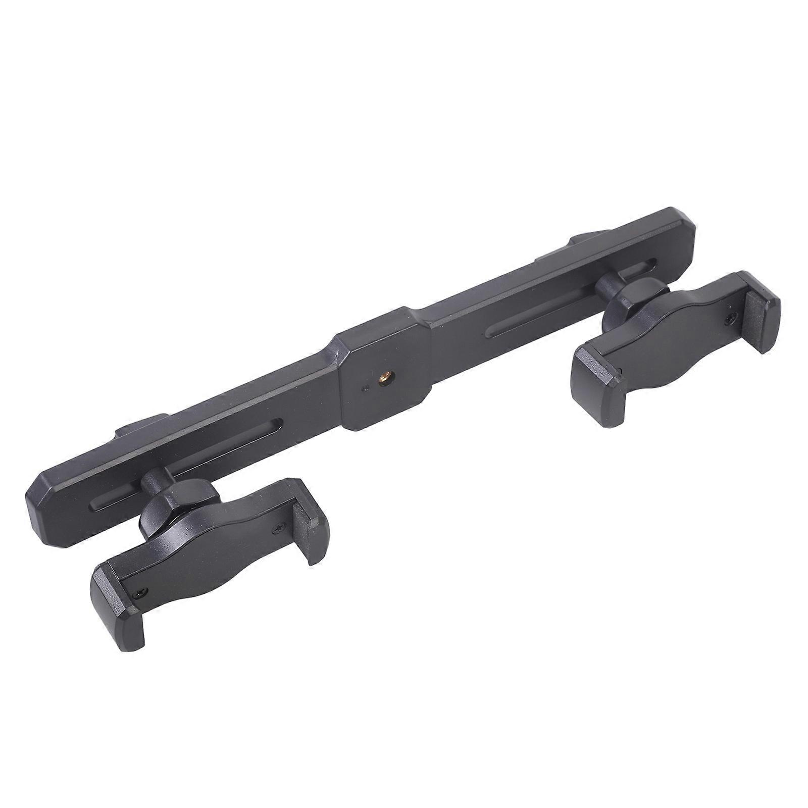 Bifunctional Device Rotatable Phone Clip 27cm Extended Base Secures 4.7-7 Inch Smartphones for Photography Navigation Streaming Multicolor