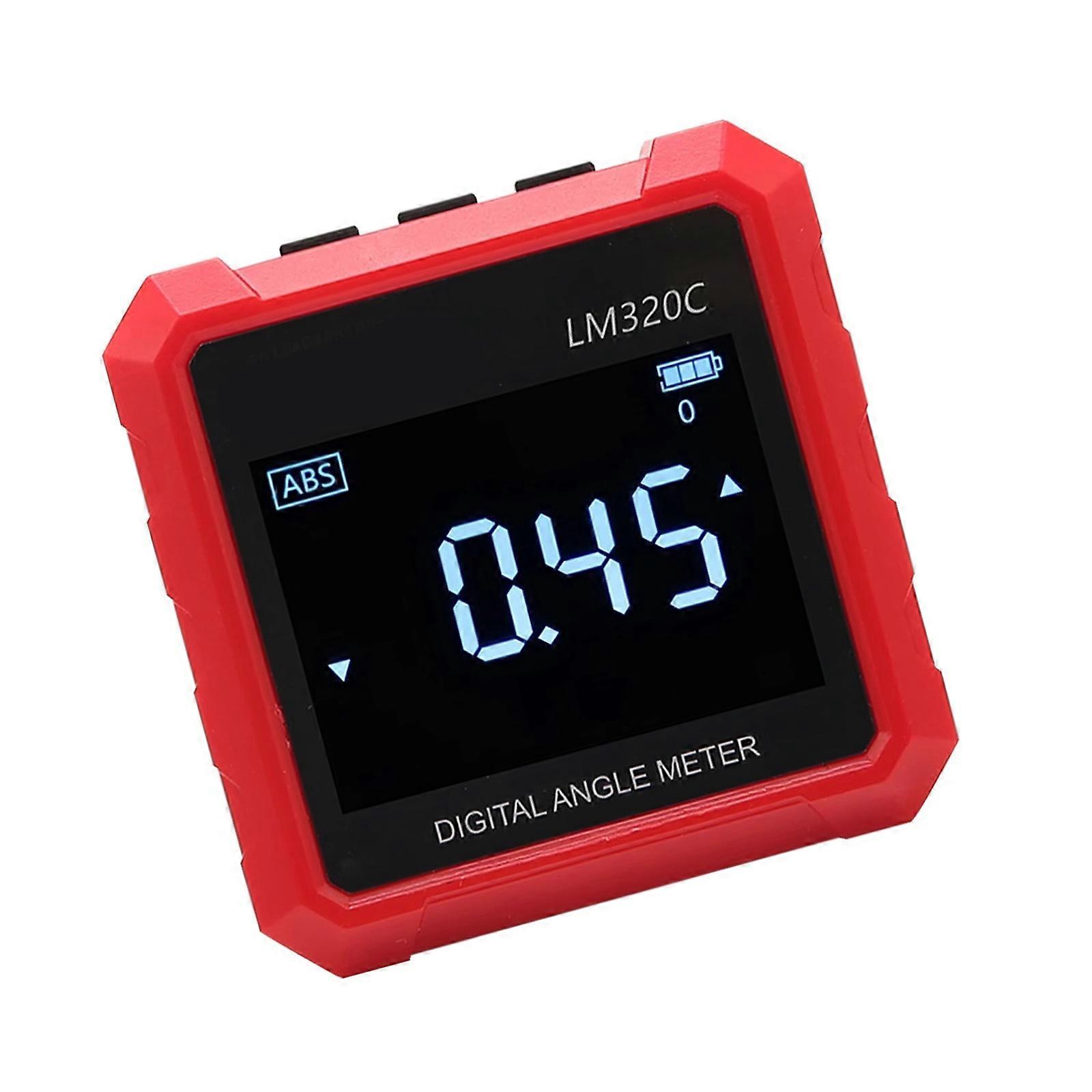 3 Side Magnetic Direction Finders Tool ±90° Measurement Ranges 24Hrs Battery ABS Industrial Grades Device Multicolor