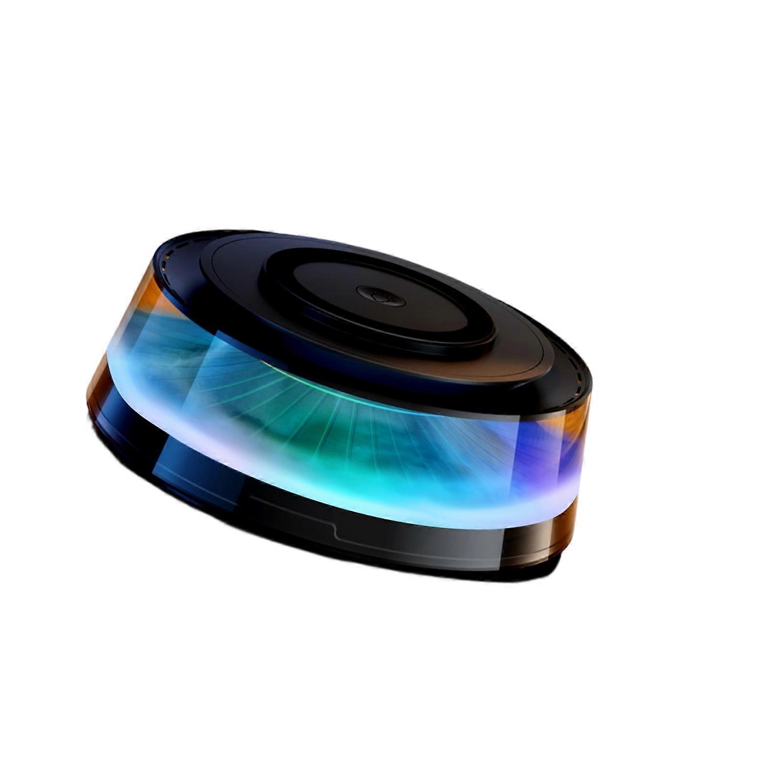 15W Magnetic Wireless Charging Car Fragrances Diffuser with Mood Light & Small Auto Sensor for Home Vehicle Use Multicolor