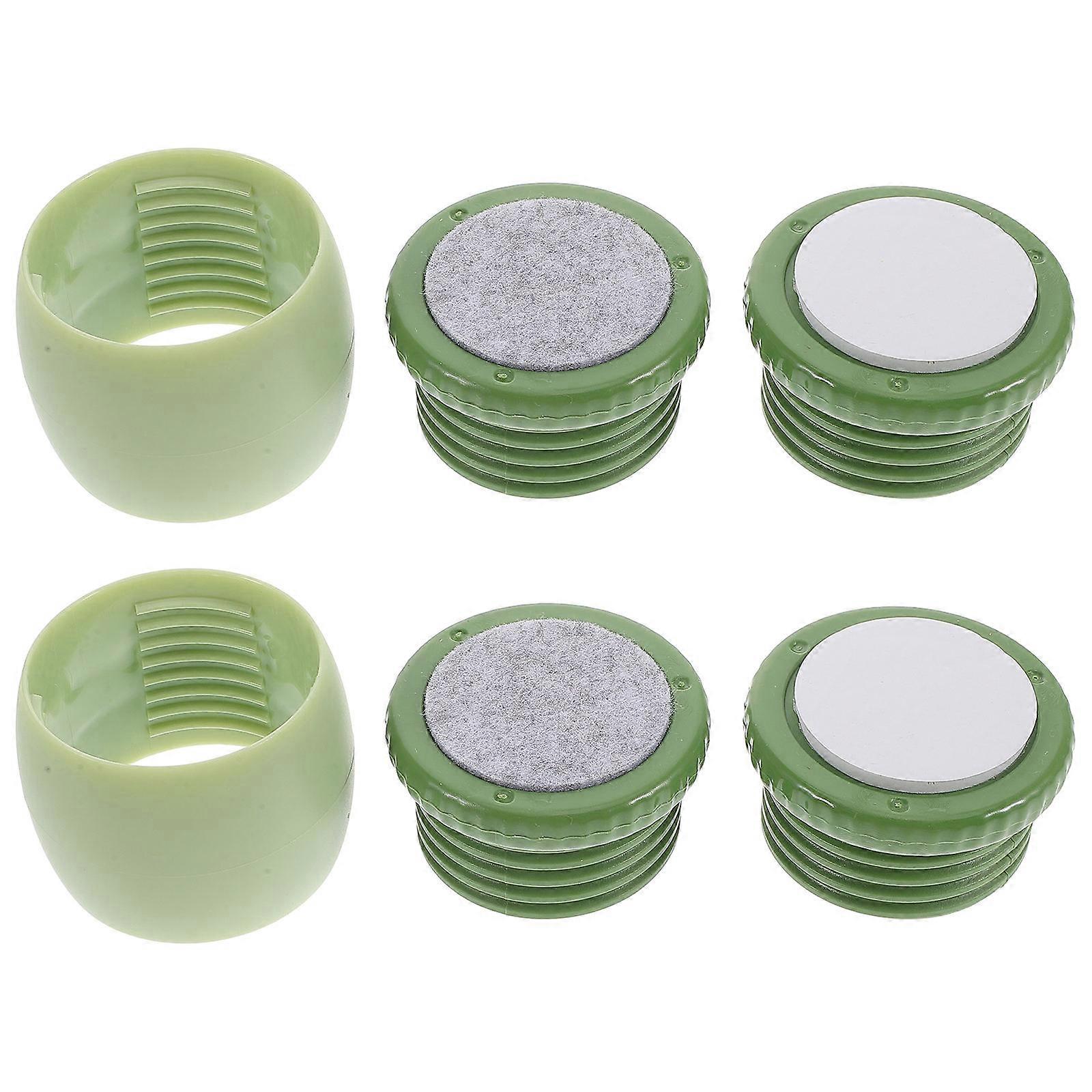 Adjustable Headboard Stoppers Anti Shake Bed Frame Tool Green 2Pcs