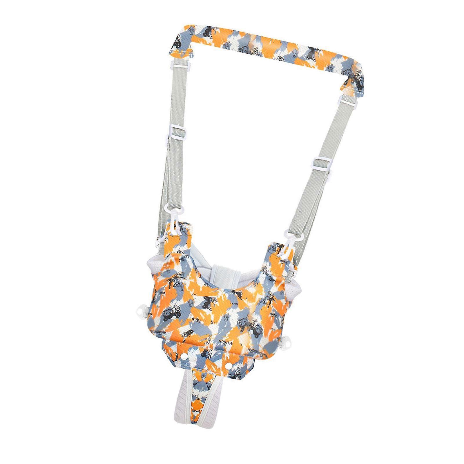 Adjustable Postures Support Harness For Toddlers Learning To Walk Cotton Reduces Parental Bending Discomfort Multicolor