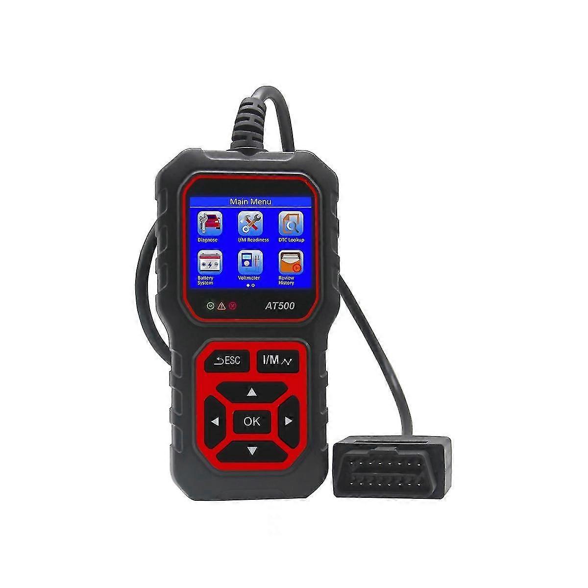 Scanner Obd2, AT500 Obd2 Scanner Diagnostic Tool Car Engine Fault Code Reader & Erase Check Engine