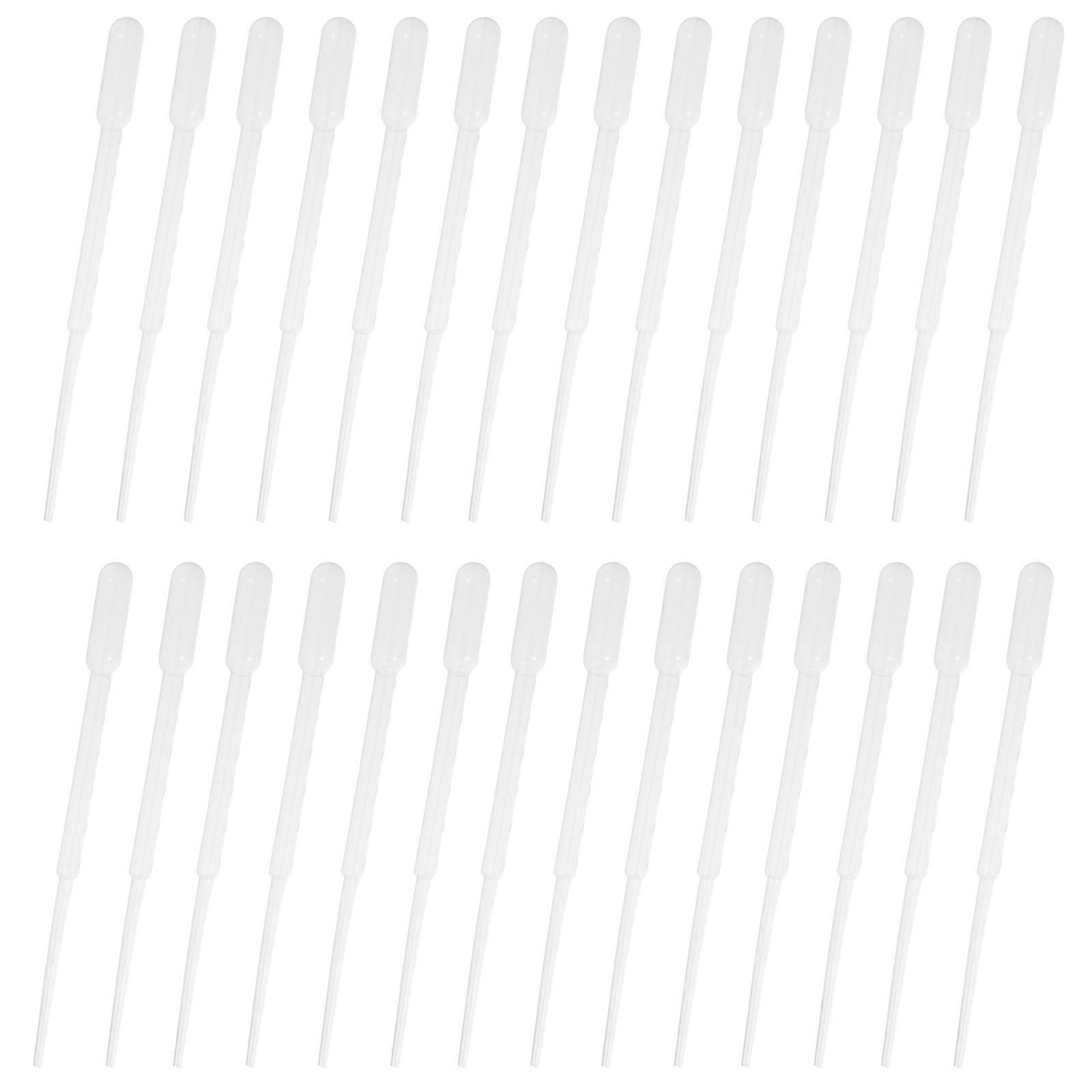 200Pcs Disposable Graduated Pipettes for Accurate Liquid Transfer in Lab