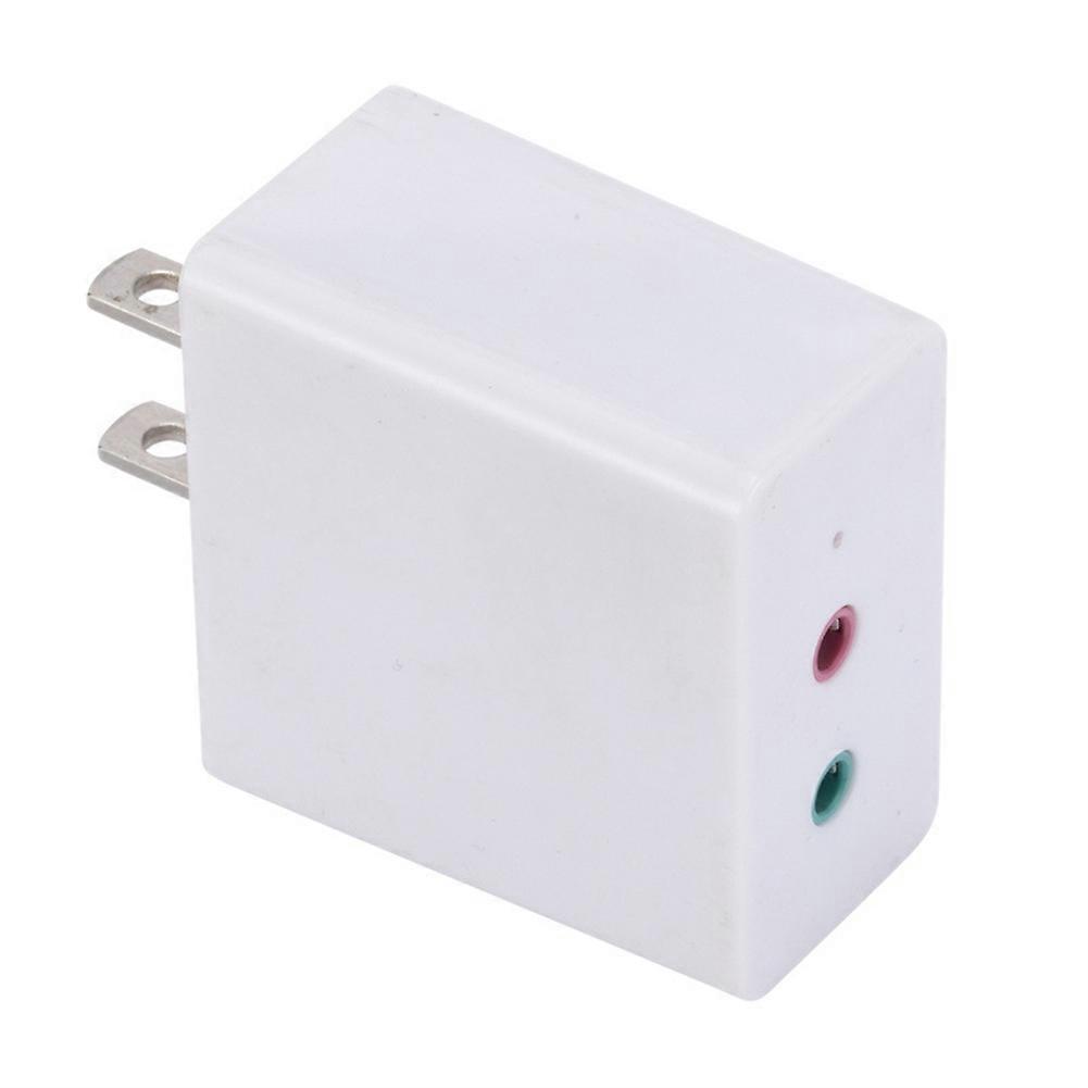 US Plug Bluetooth Adapter 2-In-1 AUX V5.0 Bluetooth Audio Receiver TV Computer Bluetooth Audio Transmitter