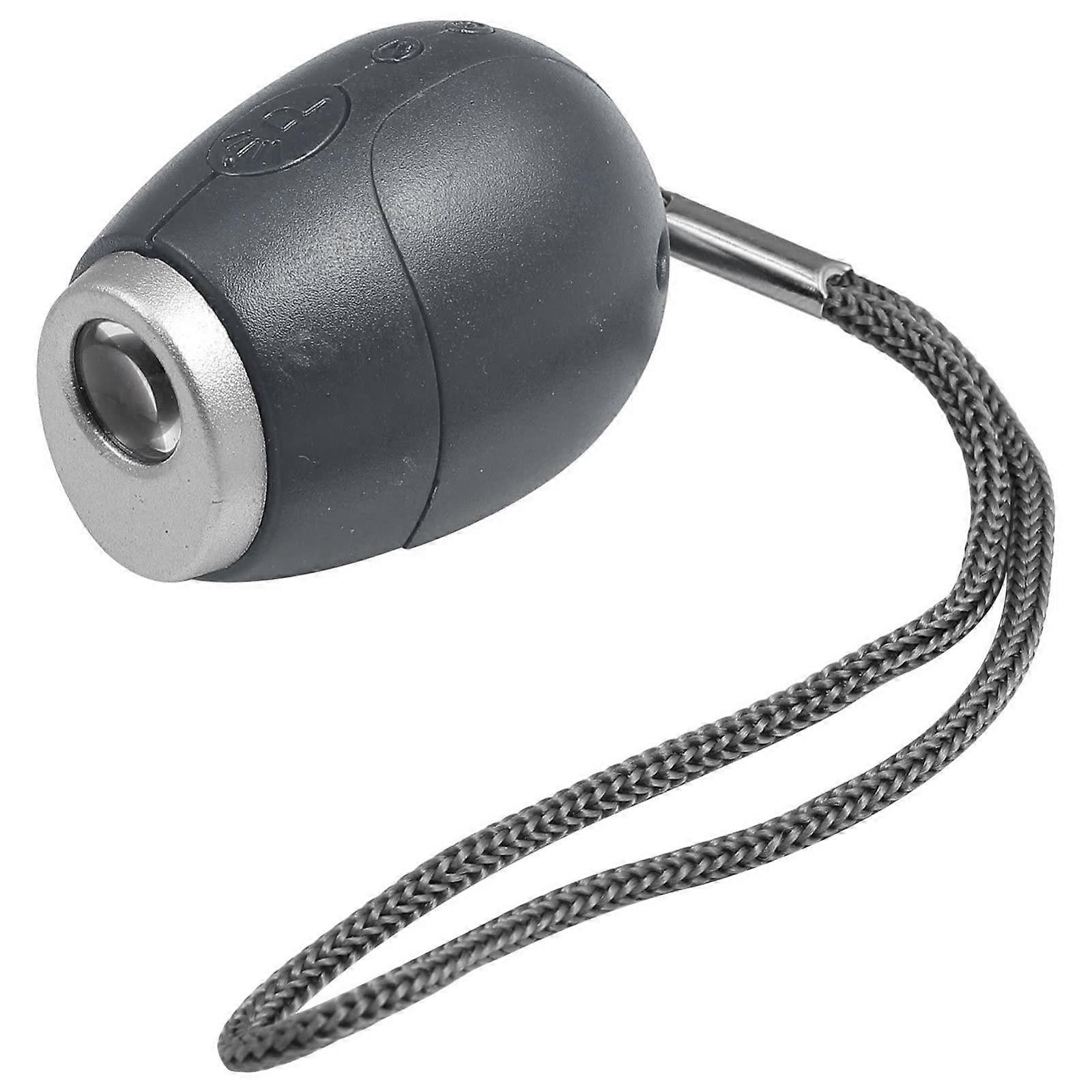 Mini Projection Alarm Clock Keyring LED Light Clock Keychain Portable Outdoor Timer Keyrings Accessory for Everyday Use  Black