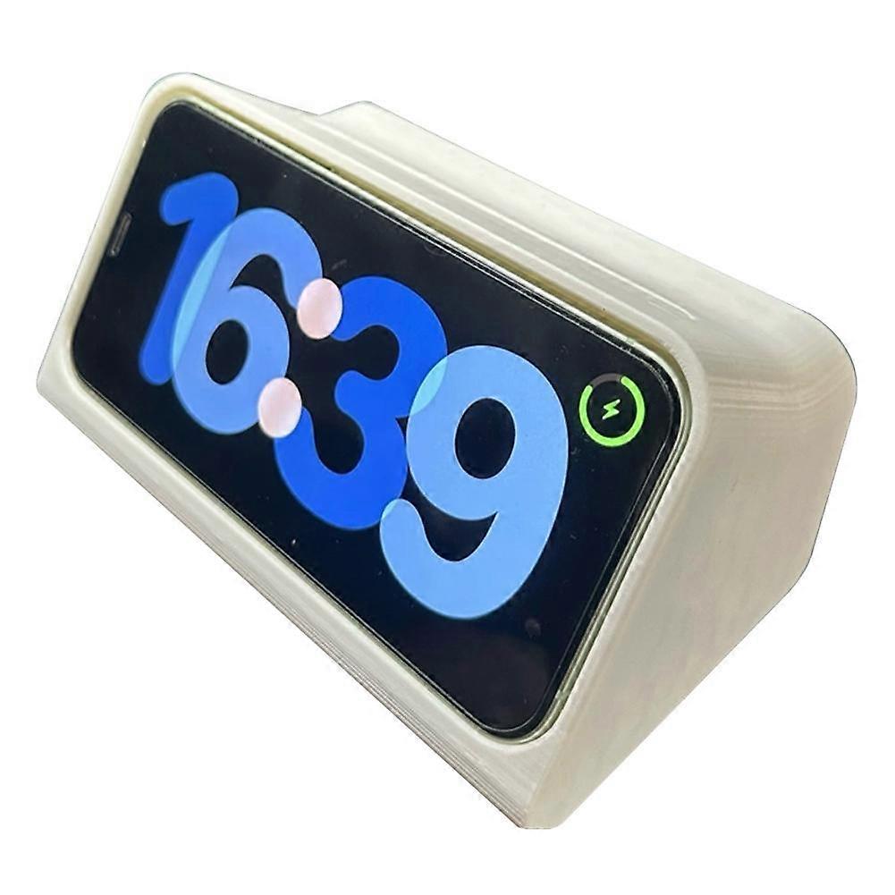 Per iPhone 17 Pro, base in modalità standby per dock MagSafe con doppi condotti dell'aria, dissipazione del calore, bianco