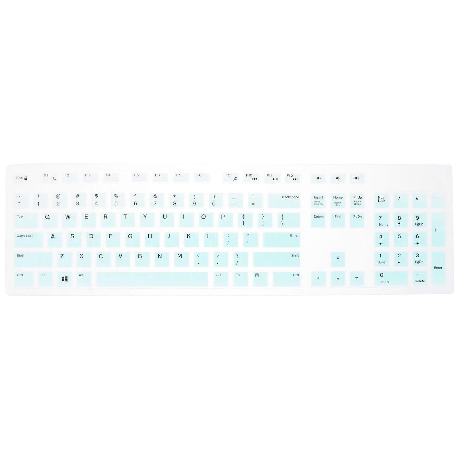 1 Pc Silicone Keyboard Protective Cover Compatible for compatible with Dell KB216 Wired Keyboard