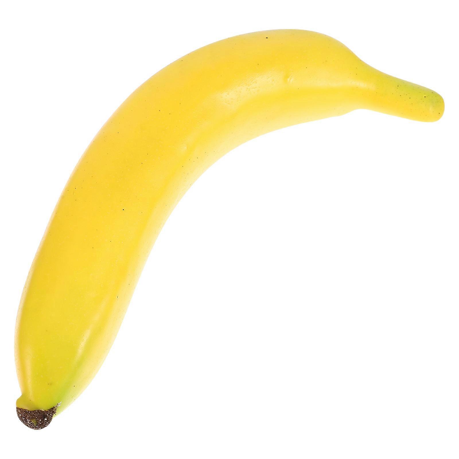 Fake Banana Ornament Artificial Banana Decor for Kids Use Durable ABS