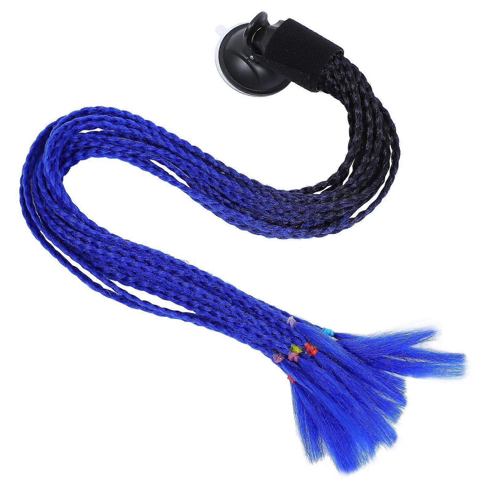 Ponytail Decor Braid Artificial Colorful for 3Pcs Fashionable Use