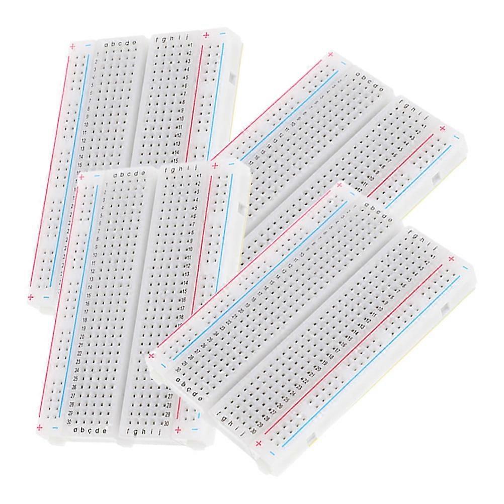 4 Pcs Solderless Breadboard Breadboard for Electronics Breadboard Circuit Board Mini Suite Electronic Abs