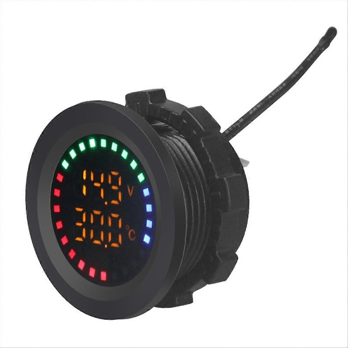 Voltage Test Dual Display Digital Measurement for Motorcycle RV