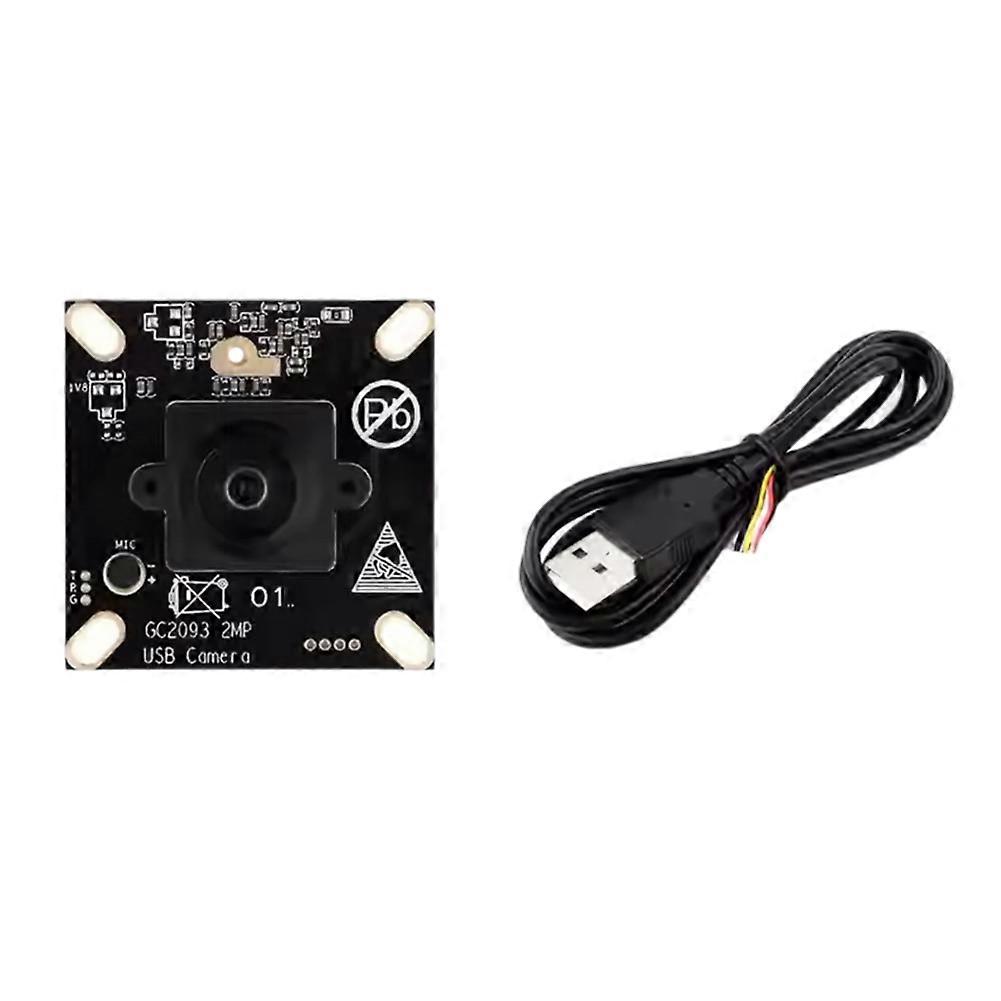 2MP USB Camera Module GC2093 Photosensitive Chip M12 Camera Module