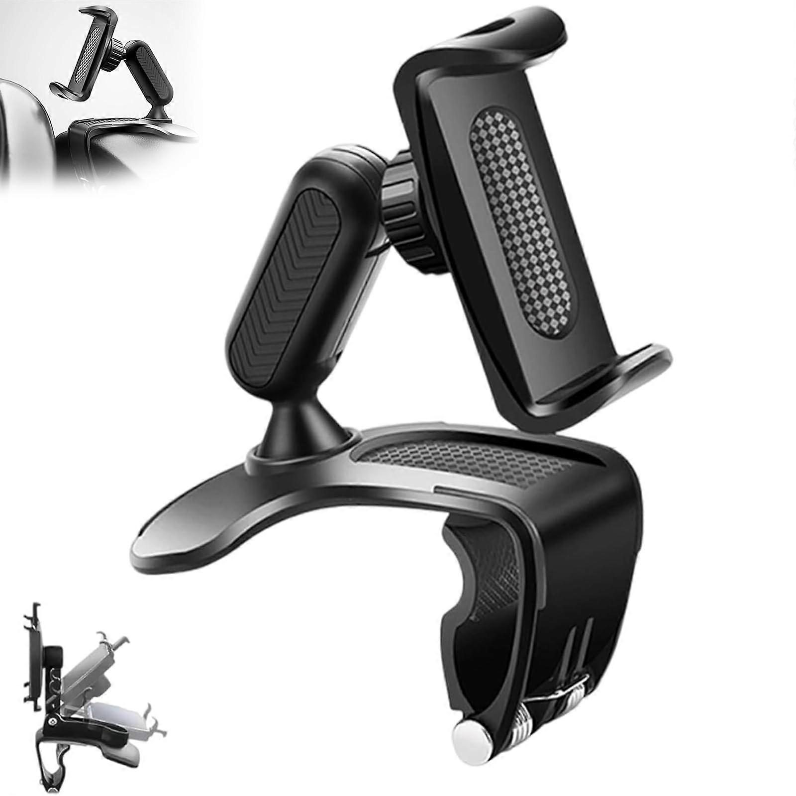 Car Phone Mount 360° Adjustable Universal Holder with Strong Grip for Dashboard, Windshield and Desk