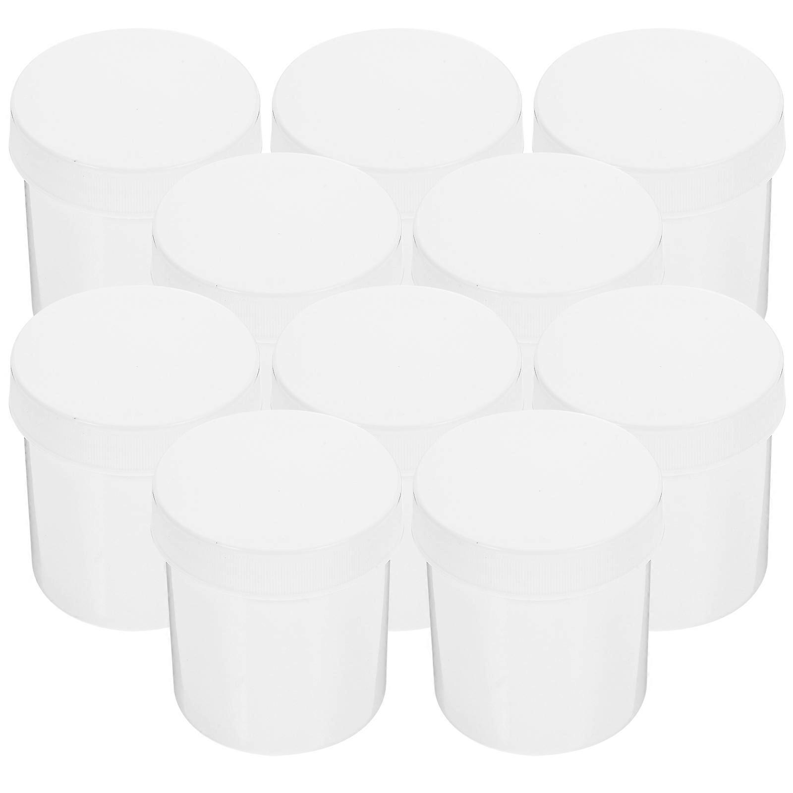 Bottle Pill Container for Storage Use with 20Pcs White Plastic Pill Bottles