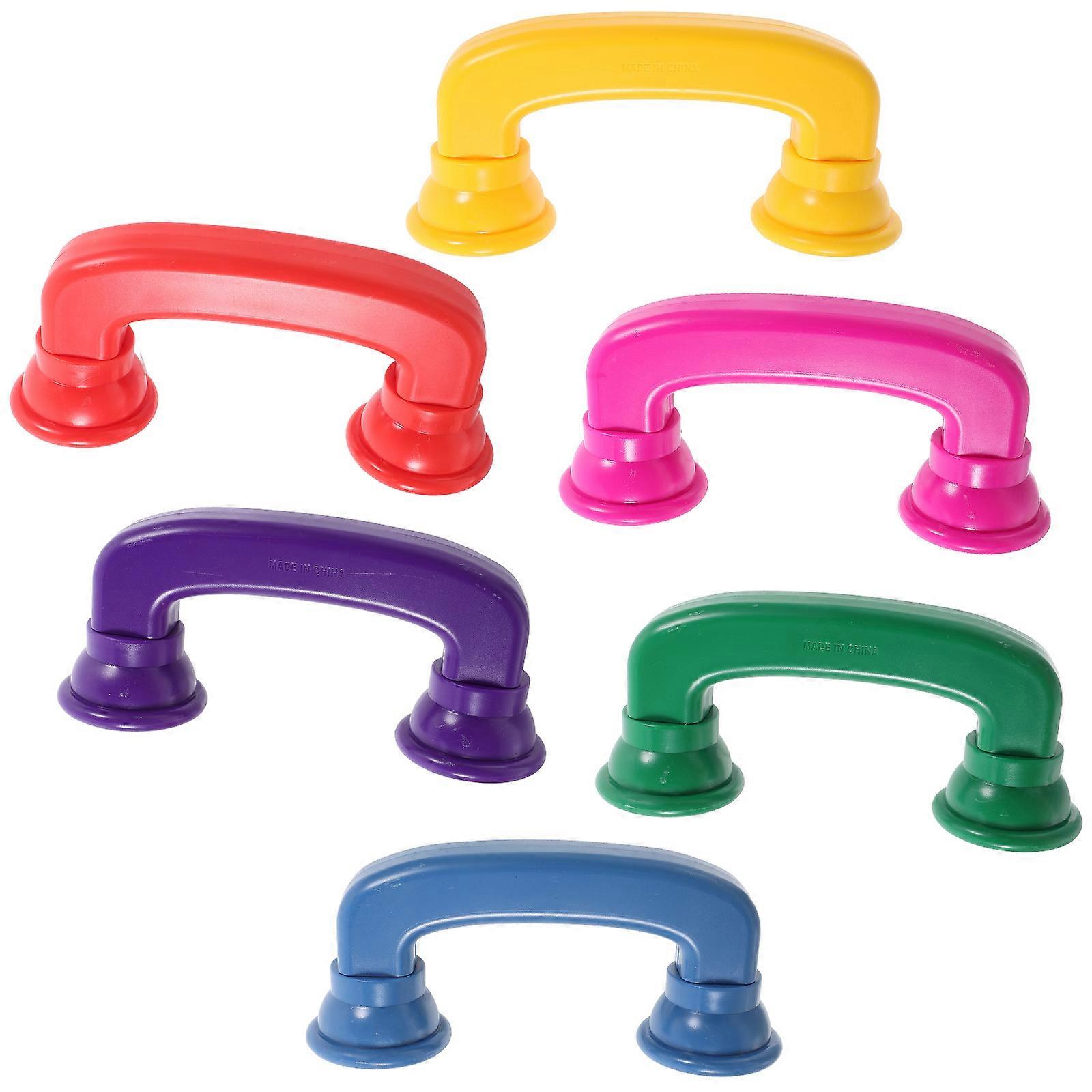 Whisper Phones Toy for Reading and Learning Toddler Fun 6Pcs Colored ABS