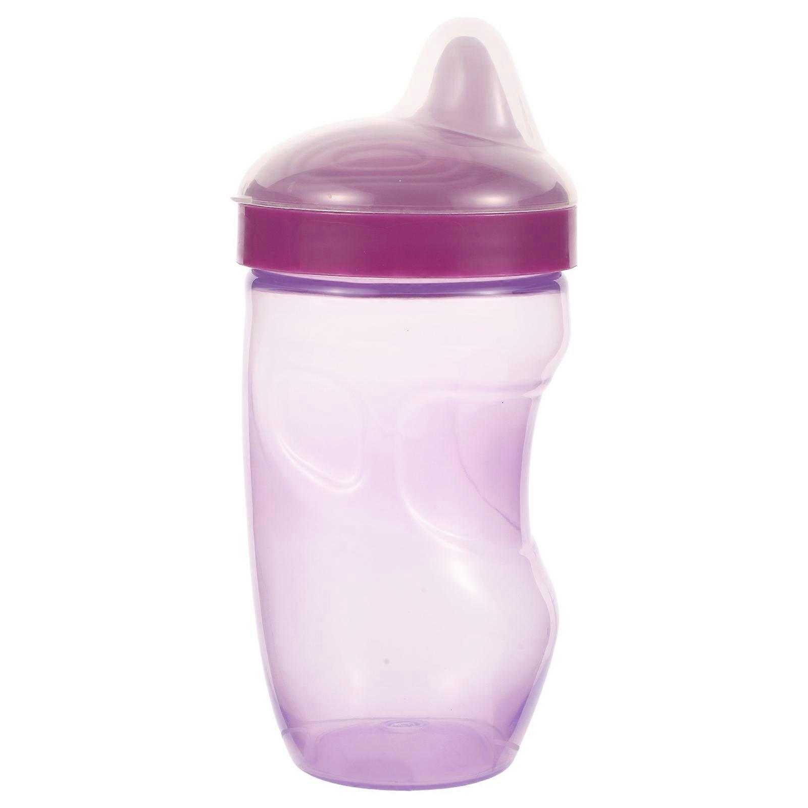 Baby Sippy Cup Ergonomic Drinking Cup No Spill Bottle with Scale