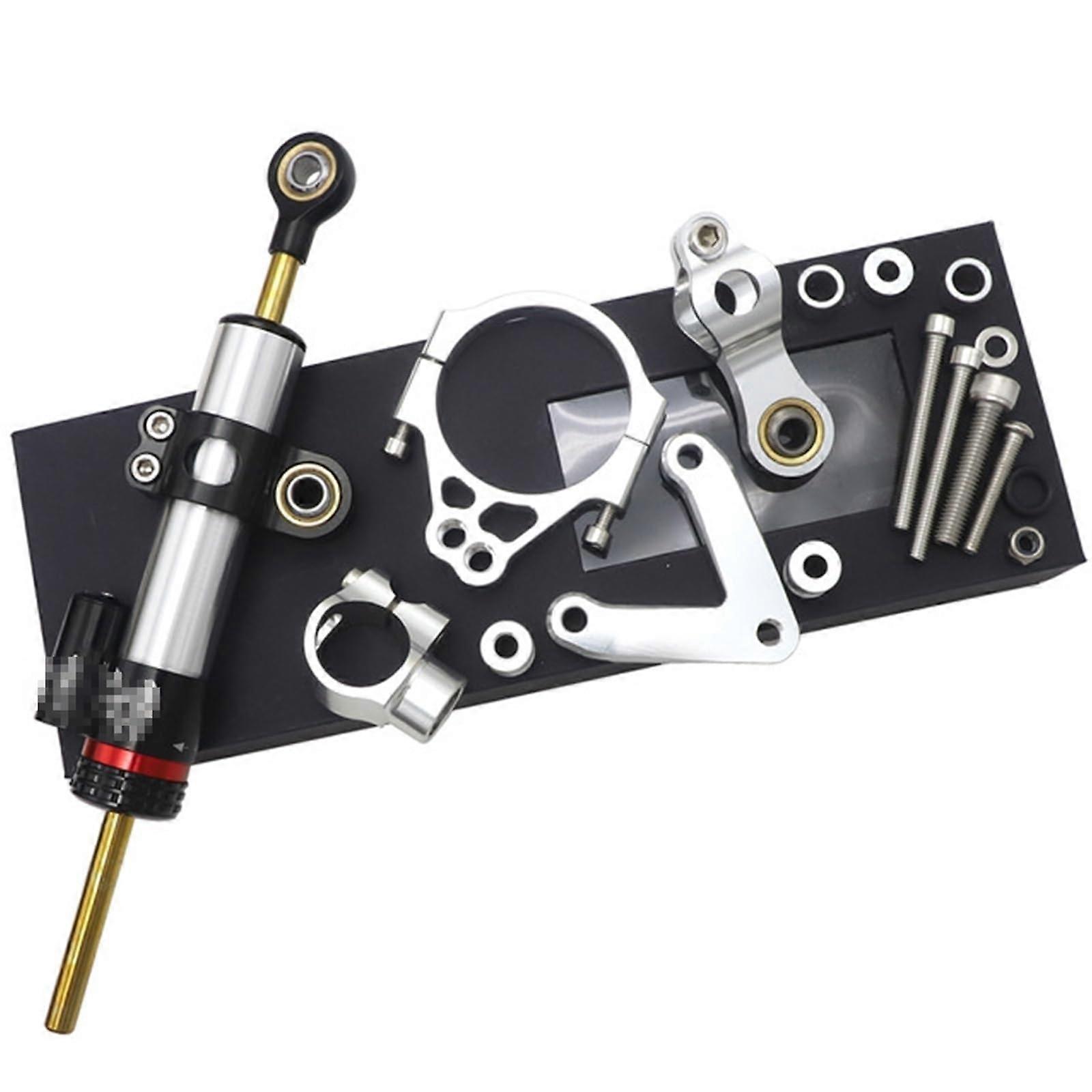 Motorcycle Steering Damper for Ducati 848 20082010, CNC Stabilizer Bracket Kit B1
