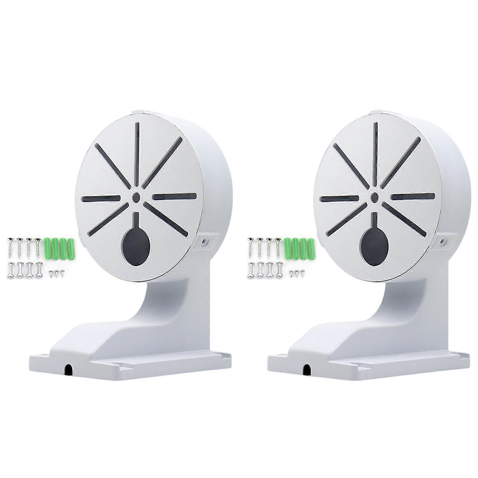 Pack of 2 Plastic Conch Shell Designs Wall Holders for Versatile Decoration Dome Camera Bracket Space Saving Solution Multicolor