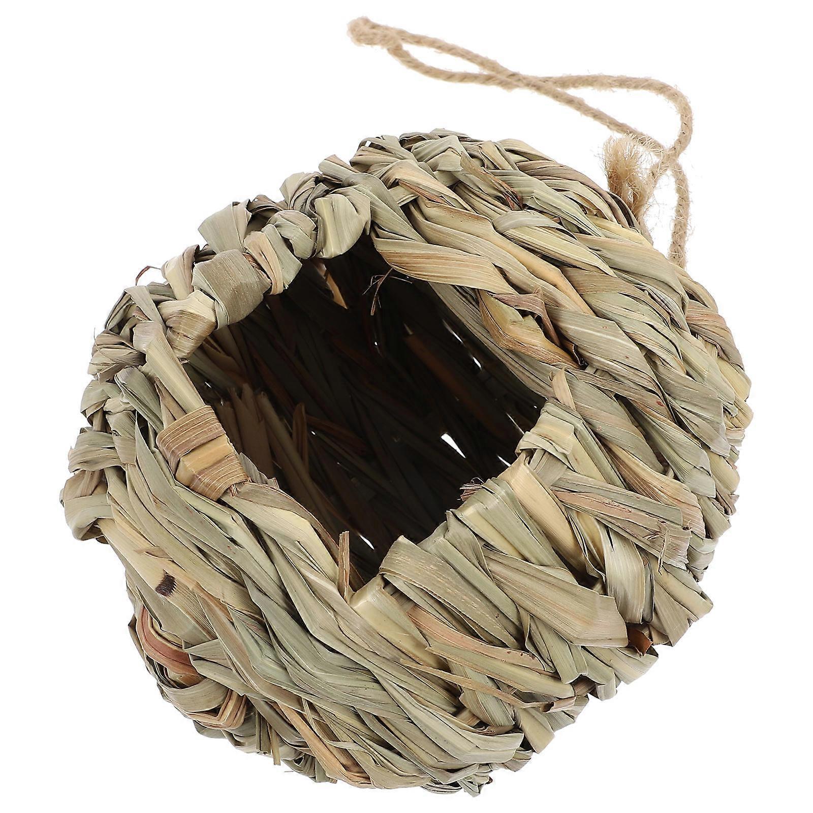 Woven Bird Nest Hanging Bird Home for Use
