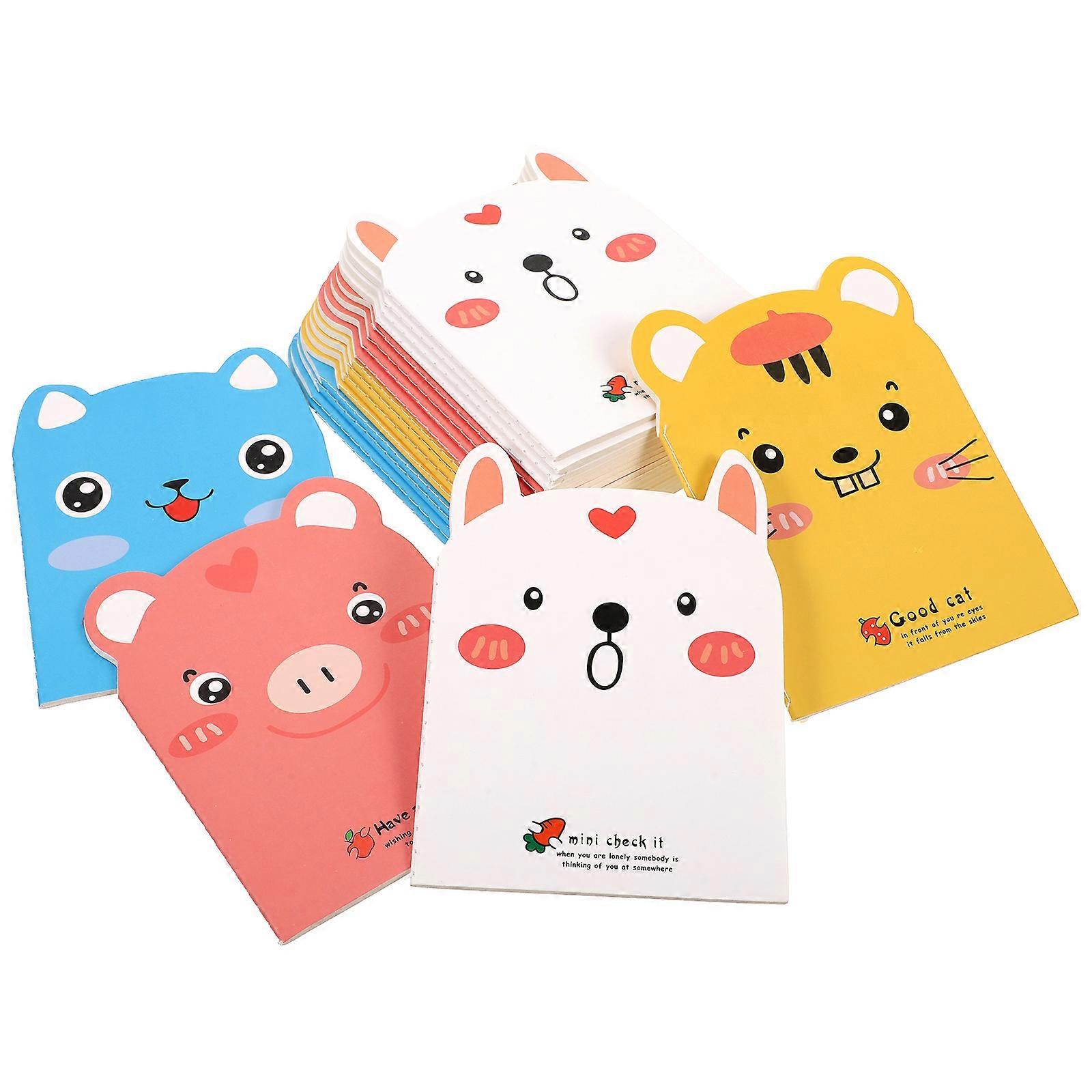 Portable Small Pig Notebook for Noting Lined Notepads