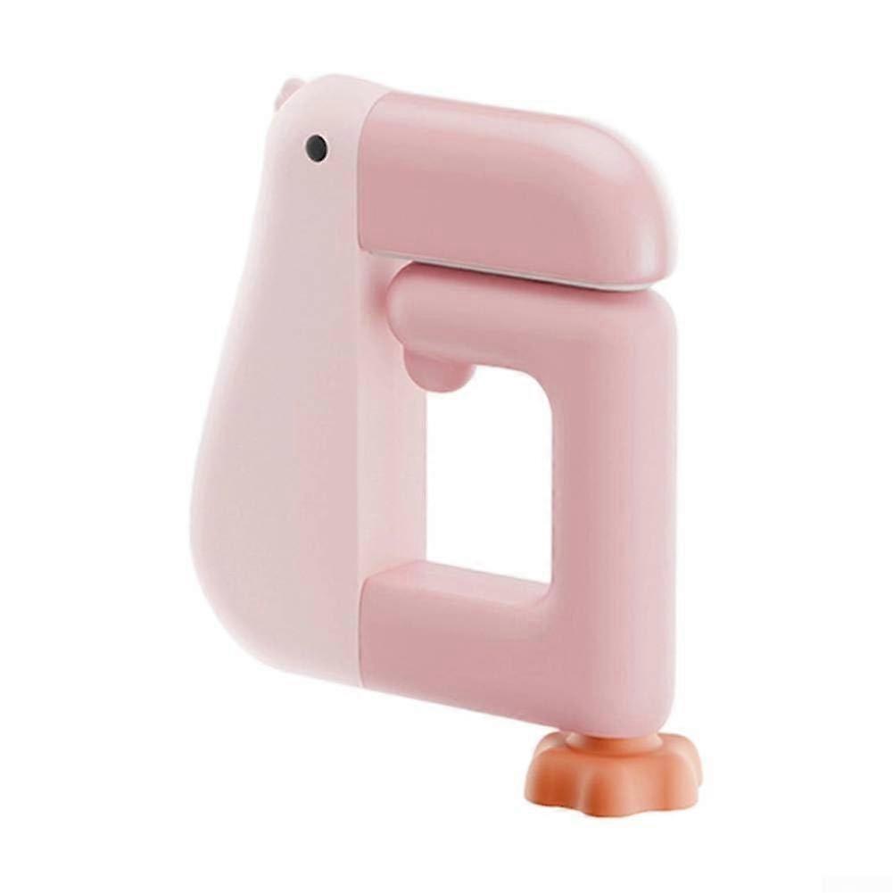 Backpack Hook No Drill Wall Mounted Bag Hanger for Desk Side MultiPurpose Storage Pinkish White