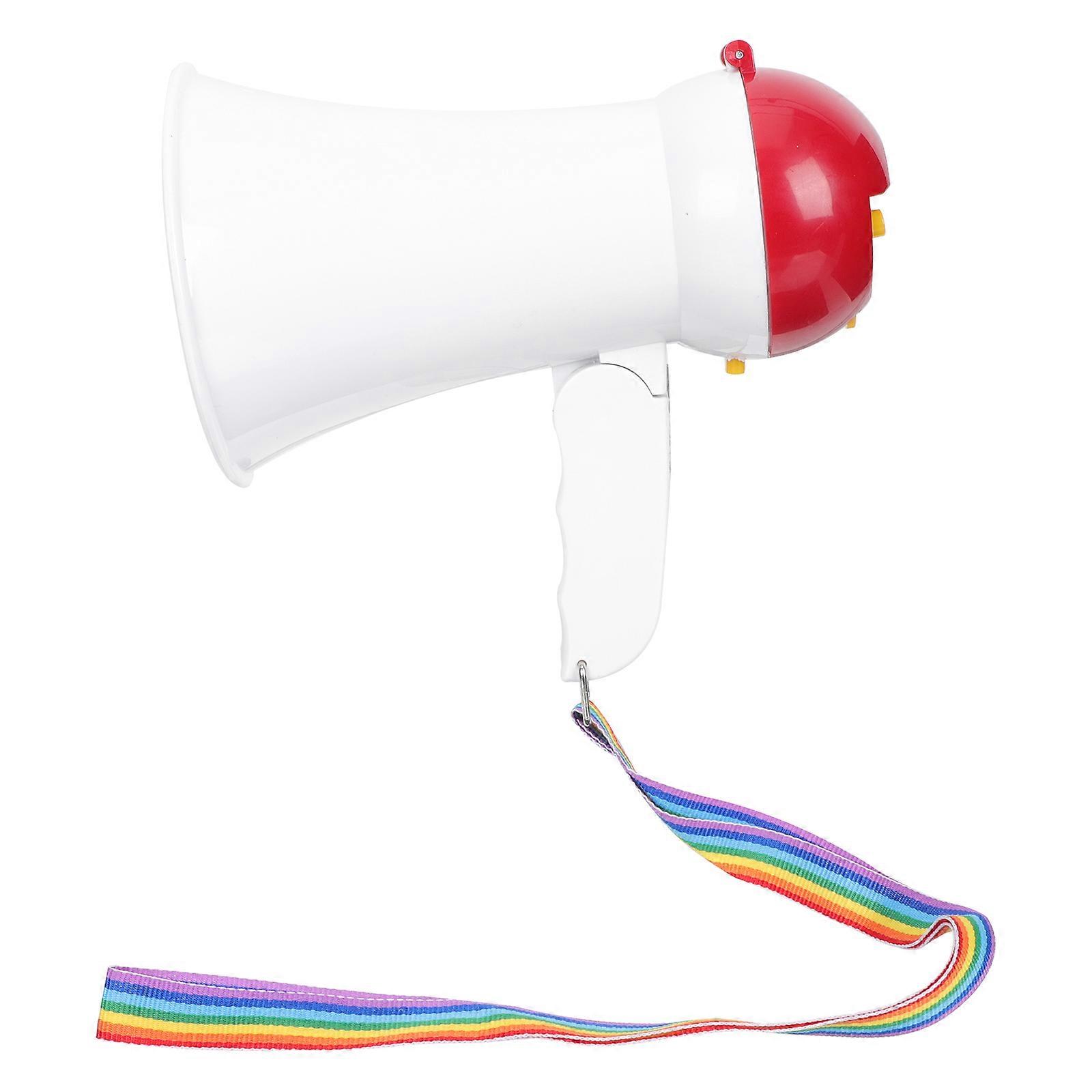 Handheld Loudspeakers Plastic Megaphone for Speaking Unique Voice Amplifier