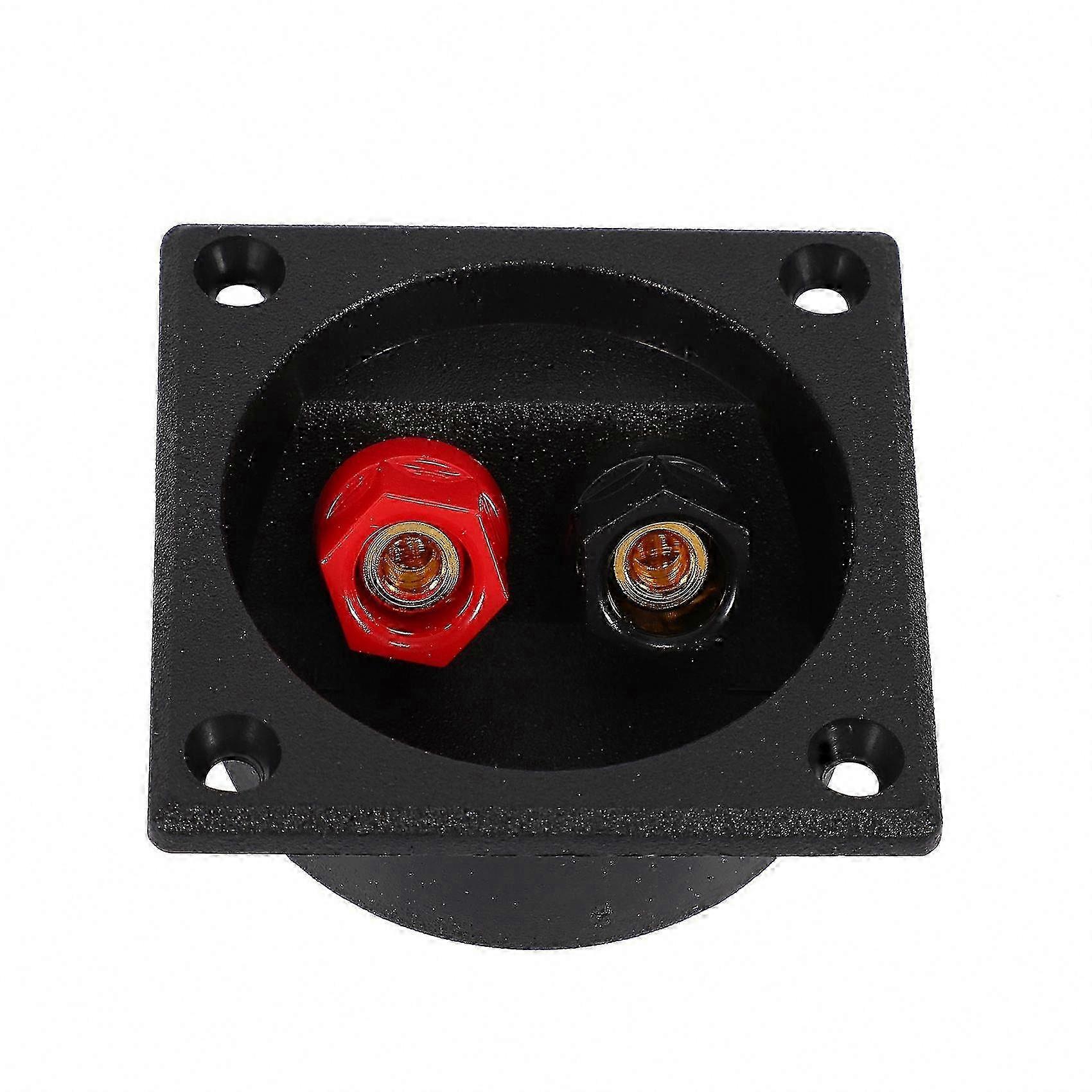 Speaker Terminal Connector for Square Board Binding Post Cable Box Wire Connection