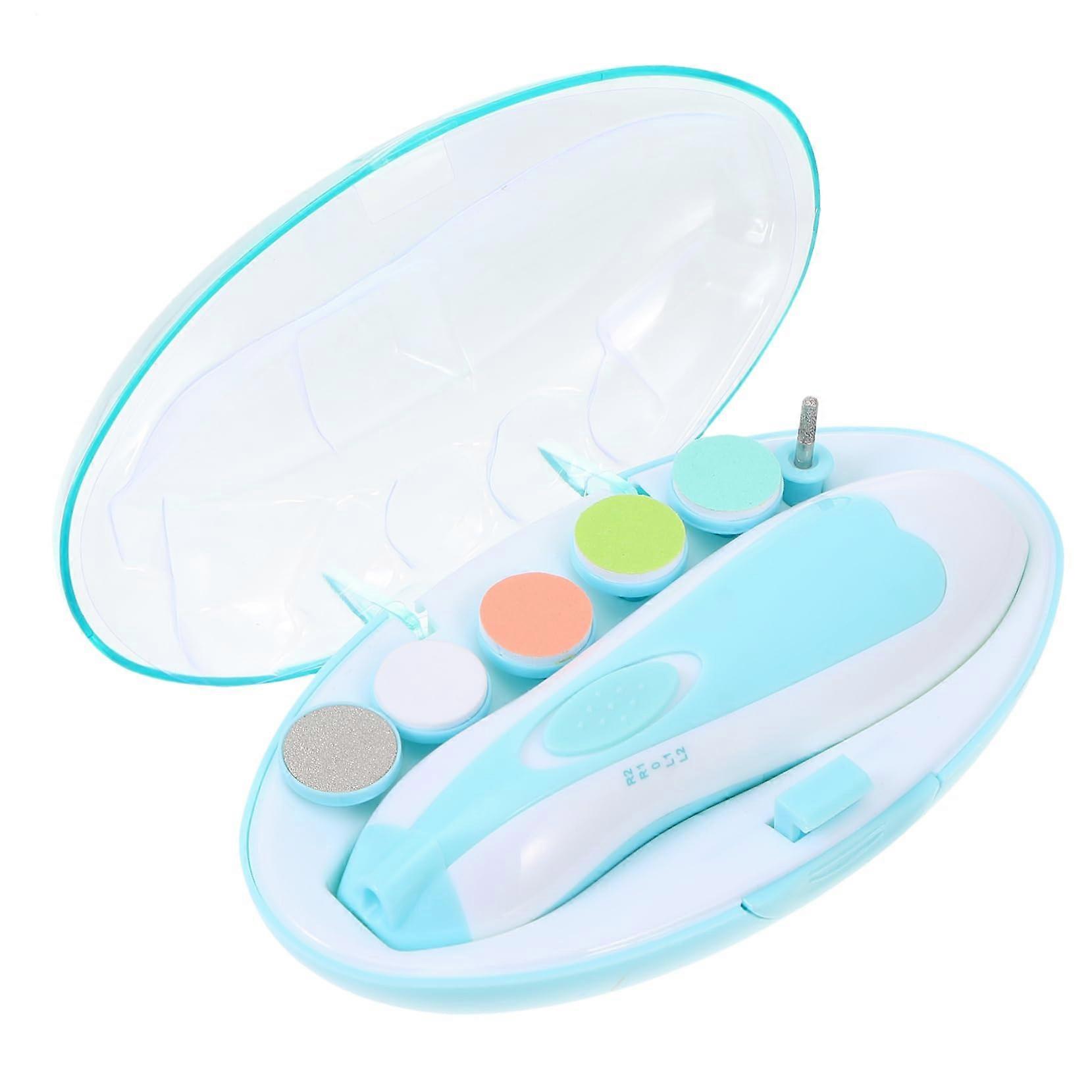Electric Nail Grinder and File Set with Multi Function Nail Care, Ergonomic Grip, Travel Friendly