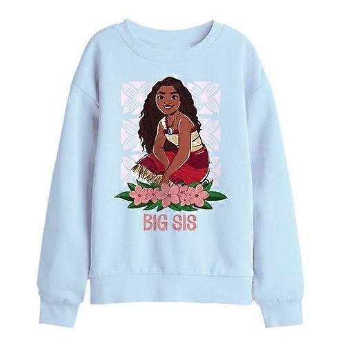 Moana 2 Childrens/Kids Big Sis Moana Sweatshirt