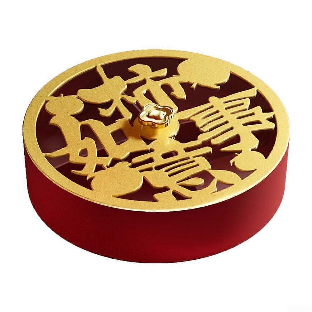 Retro MultiCompartment Snack Serving Tray and Stackable Fruit Platter for Parties