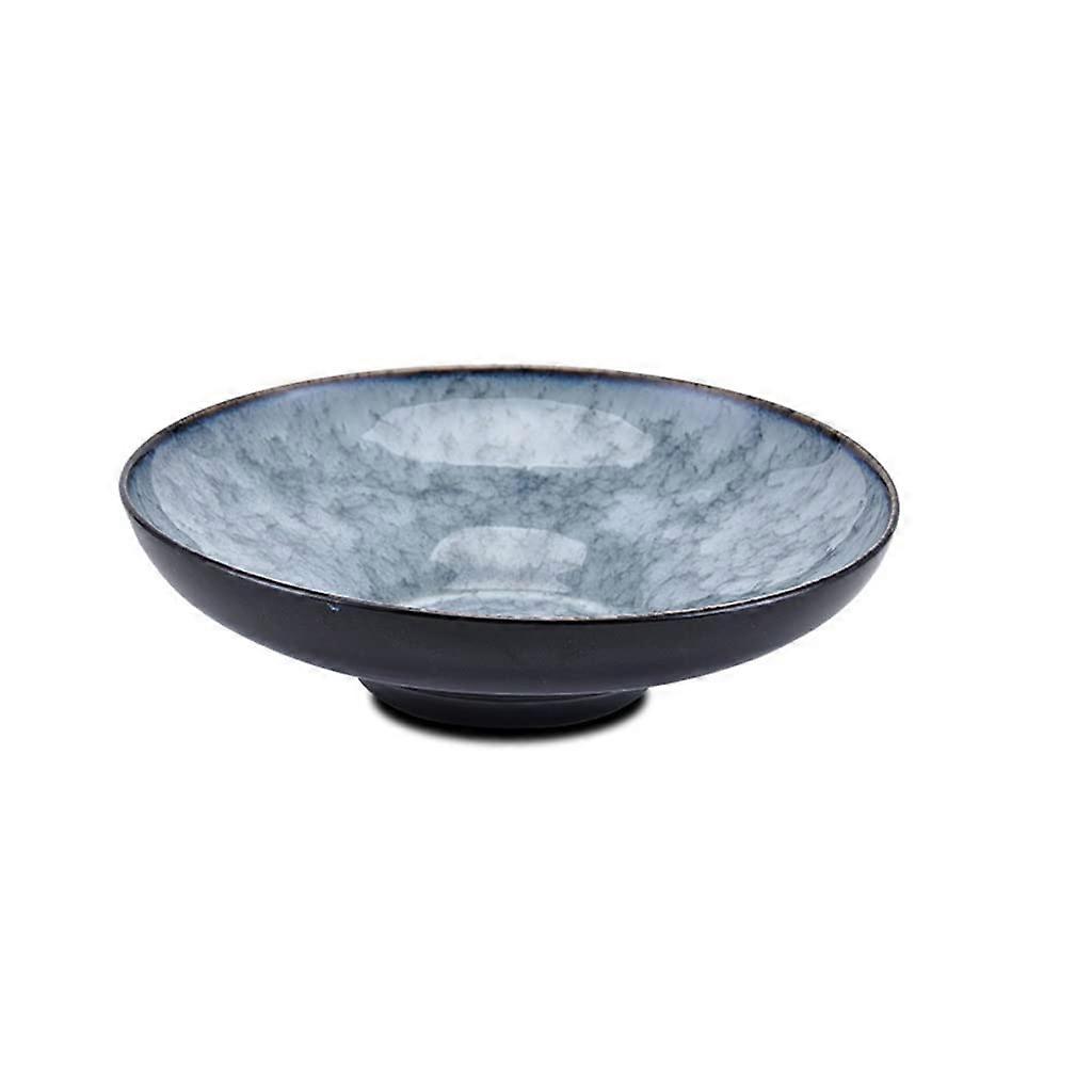 Large Ceramic Salad Bowl Set with Bright Color Finish, SpillResistant, Stackable Serving Bowls