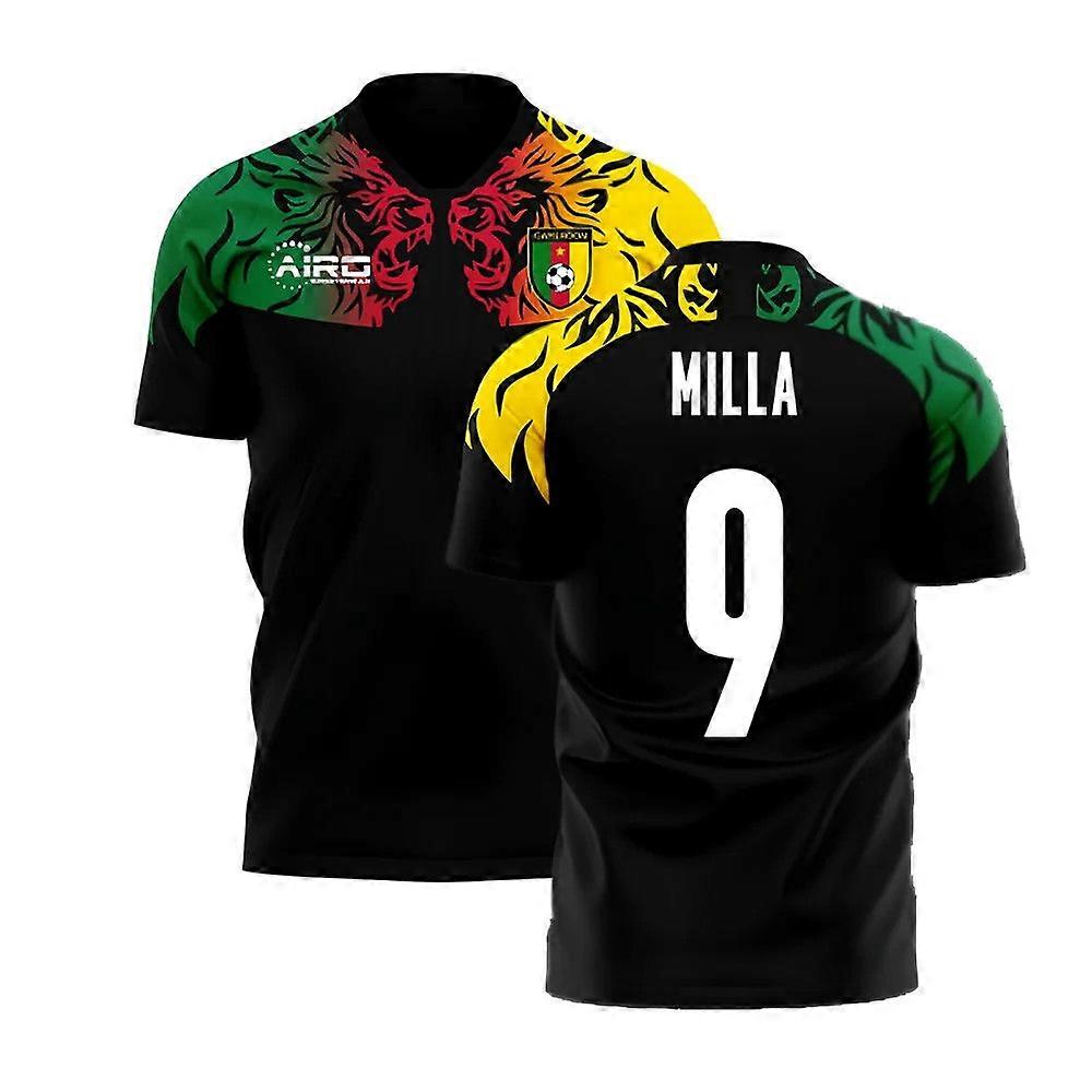 Cameroon 2025-2026 Third Concept Football Kit (Airo) (MILLA 9)