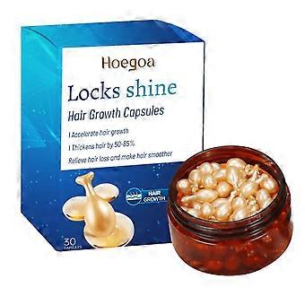 Hoegoa Dense Hair Care Capsule Repair Scalp Essential Oil Supple Hair Care Essence Wash-Free Hair Care Capsule