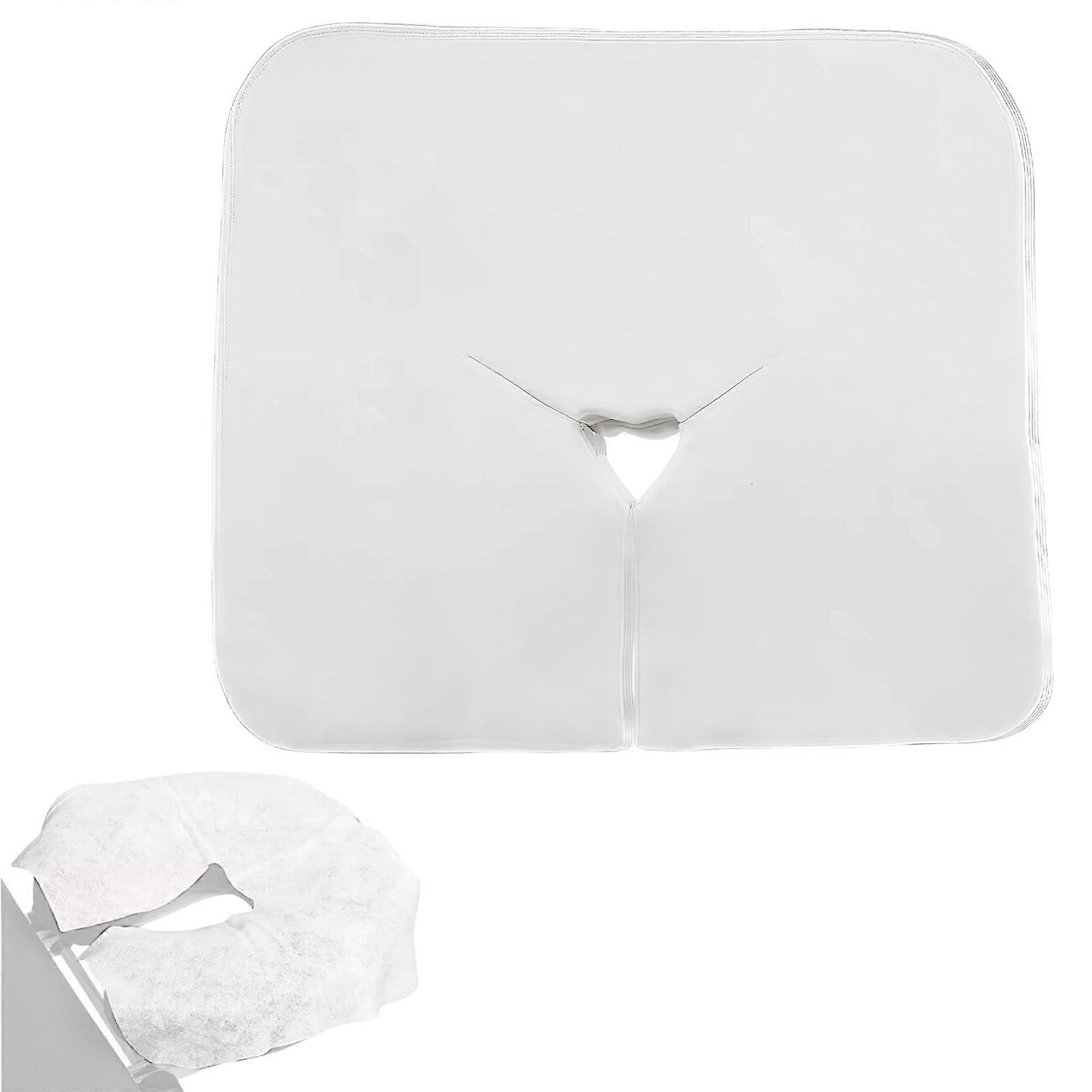 Disposable Massage Table Face Cradle Covers 200PCS Soft Breathable NonWoven SingleUse for Chairs