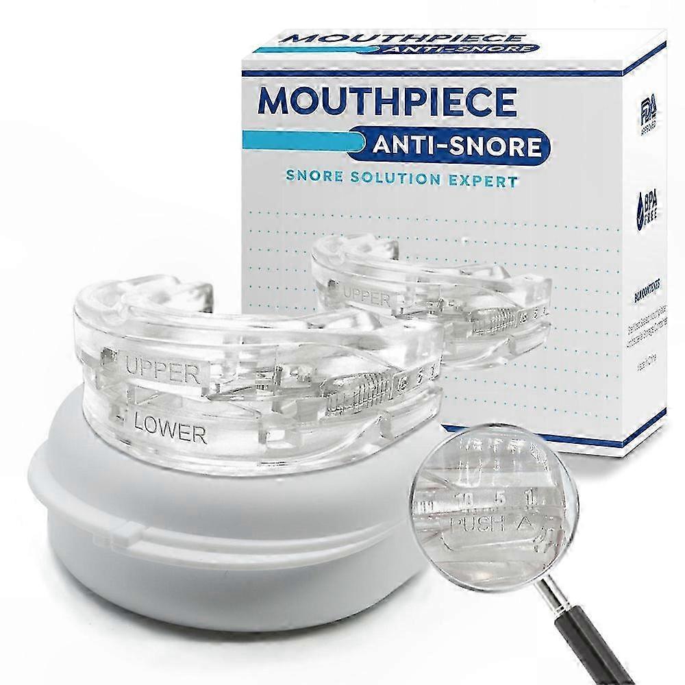 Snore Reduction Moutiece, Adjustable Splint for Snoring Relief
