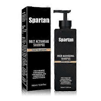 1-3X Spartan Root Activator Szampon przeciw wypadaniu włosów, odrost włosów, niepodrażniający, puszysty, odżywczy szampon, produkt do pielęgnacji włosów, edycja 0115