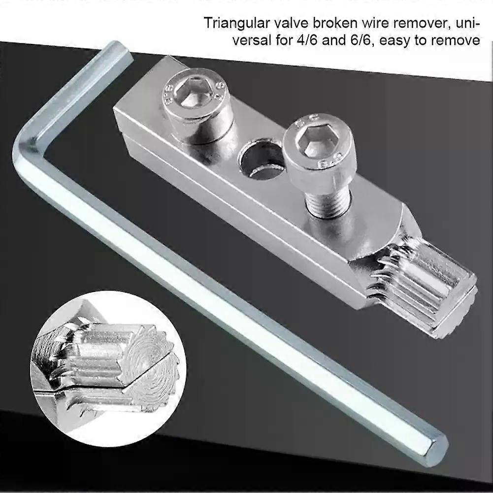 Faucet Angle Valves Broken Wire Extractor Set Damage Screw Extractor Remover Universal Angle Valve Wire Stripped Screw Extractor