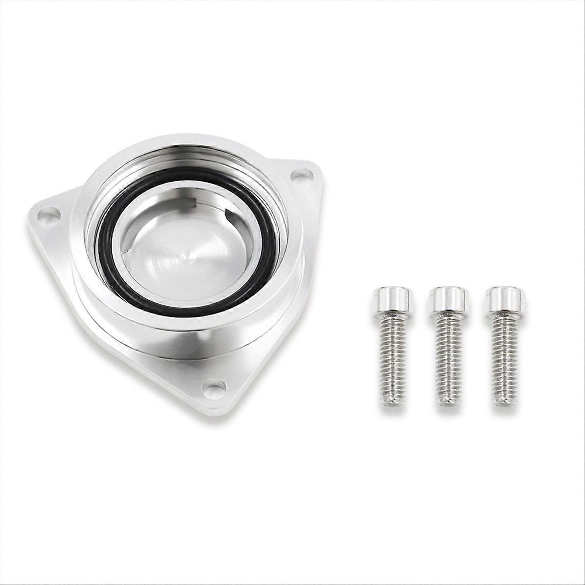 Auto Flens Adapter Blow Off Valve Flens voor Zilver