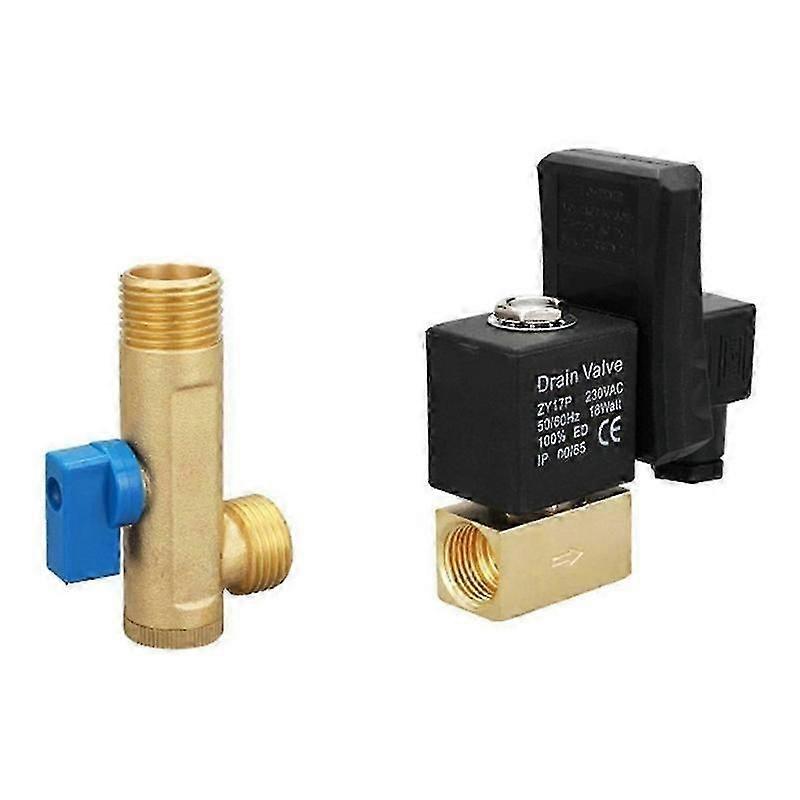 Electronic Drain Valve for Air Compressor Filter Dryer Storage Tank