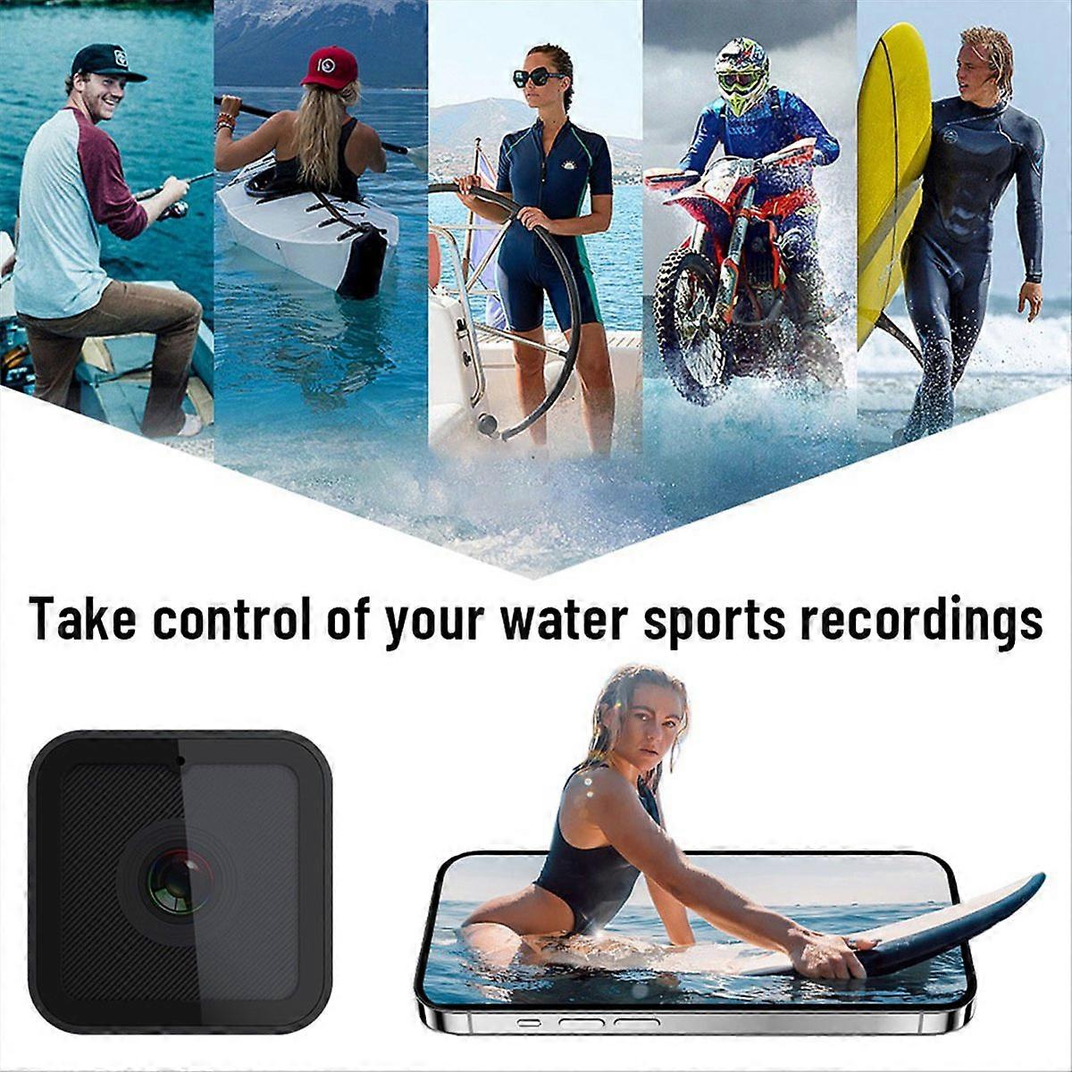 WiFi-actiecamera, 1080P HD mini draagbare sportcamera