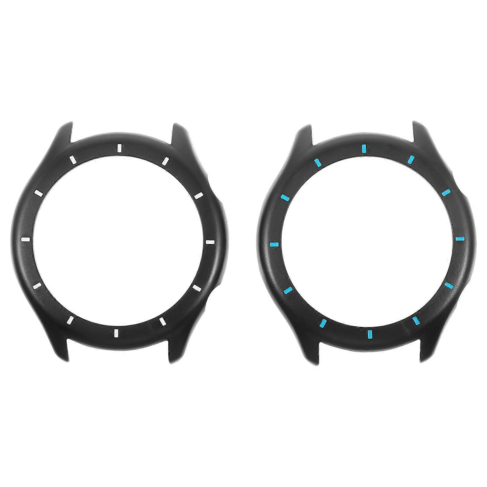 Protective Watch Shell Plastic Material for 2Pcs Portable Watch Covers