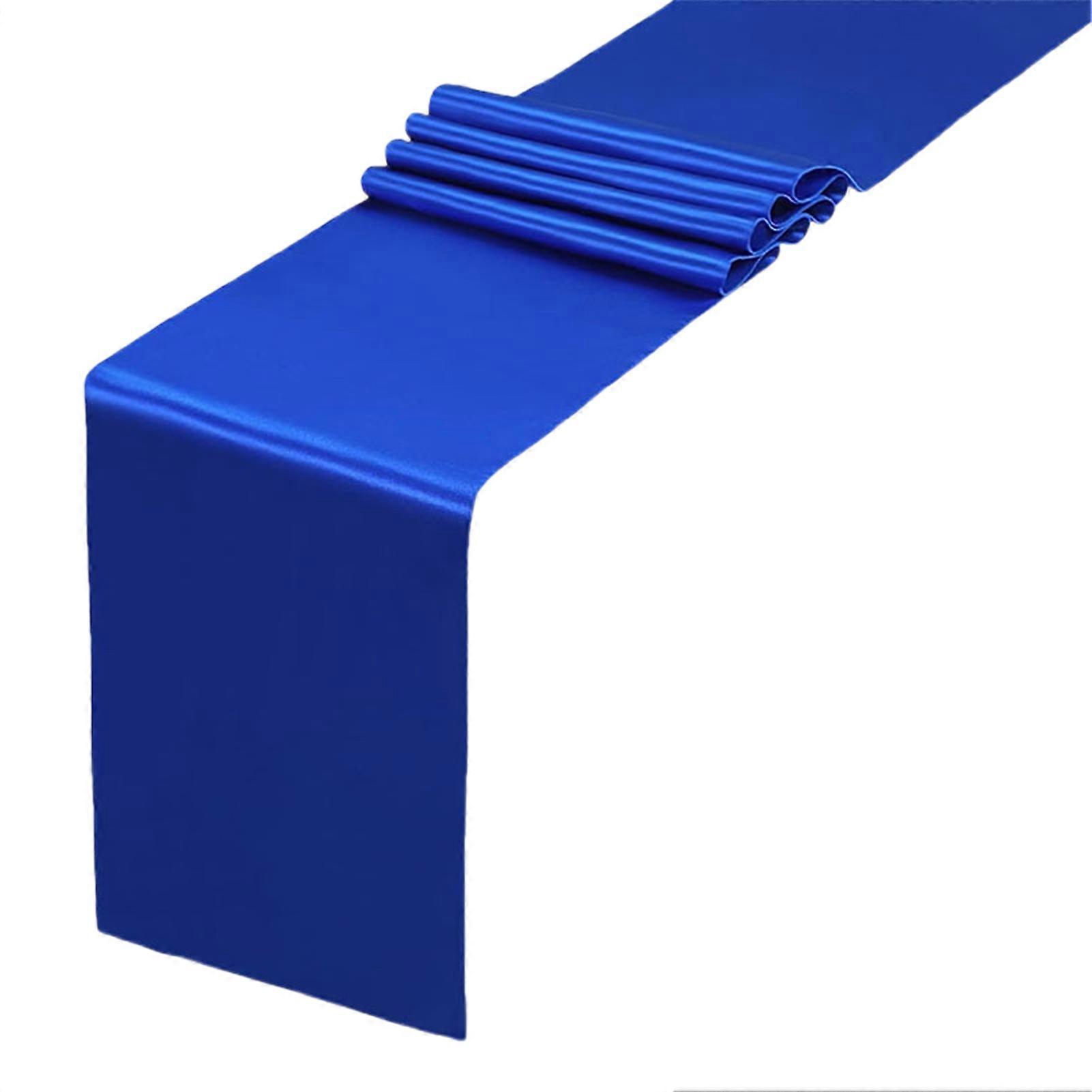 Satin Table Runner 108 x 12 Inch Wrinkle-Free Table Runner Solid Color Table Runner for Wedding