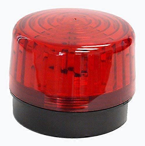 Red LED Strobe Light Security Warning Lamp for Alarms and Emergency Use