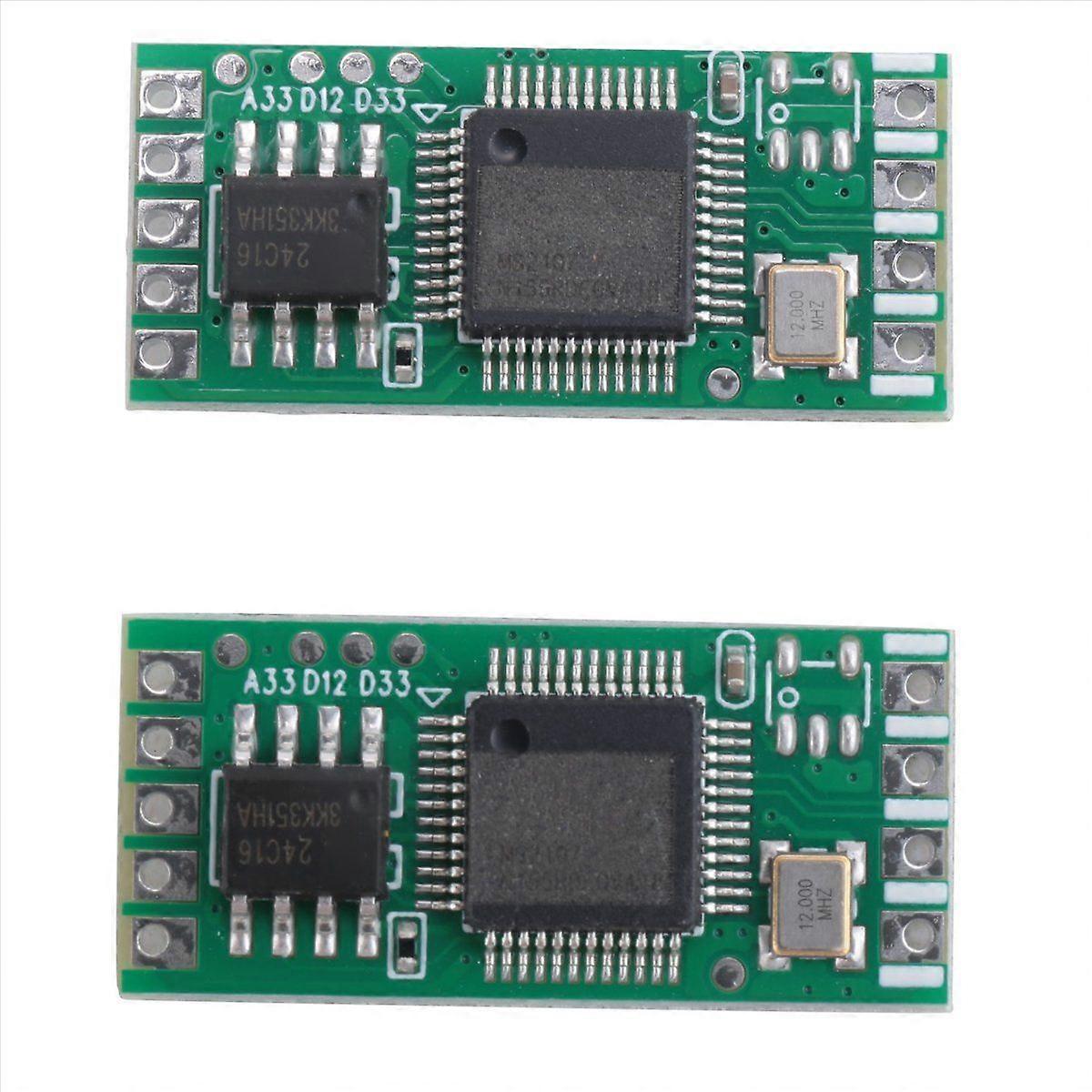 2Pcs Analog CVBS to USB Camera Module AV-To-USB