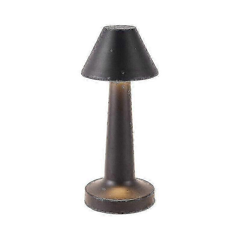Lampe de table rechargeable Touch Sensor Bar de couleur dorée