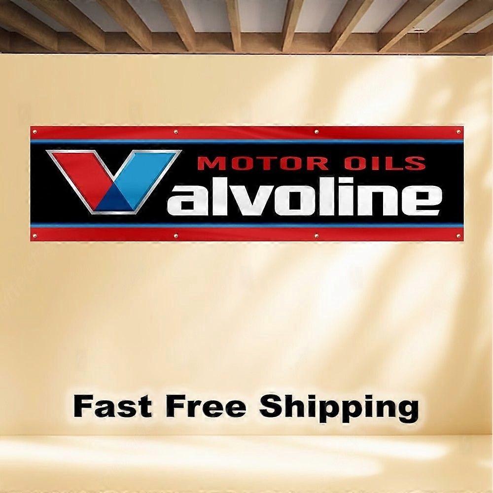 VALVOLINE MOTOROLJEBANNEFLAGG BB 460