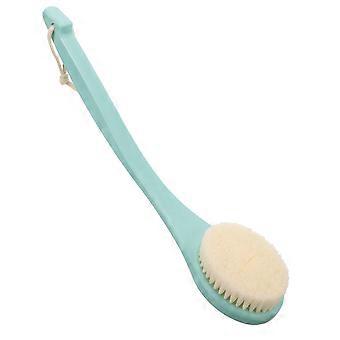 Bath Brush Long Handle Shower Brush for Exfoliating Skin 1Pcs in Green